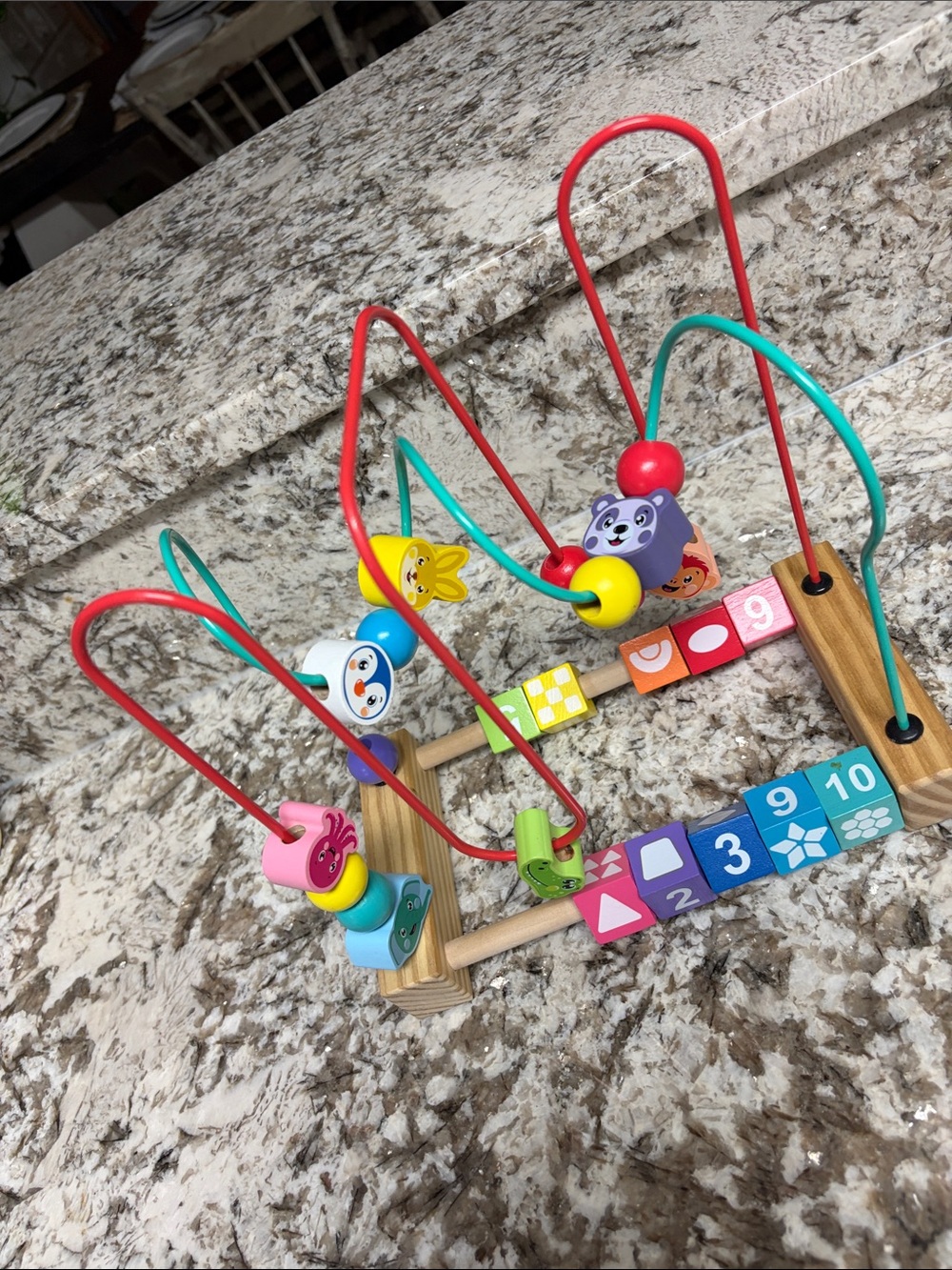 Spark Create Imagine Wooden Bead Maze Toy - Picture 2 of 5